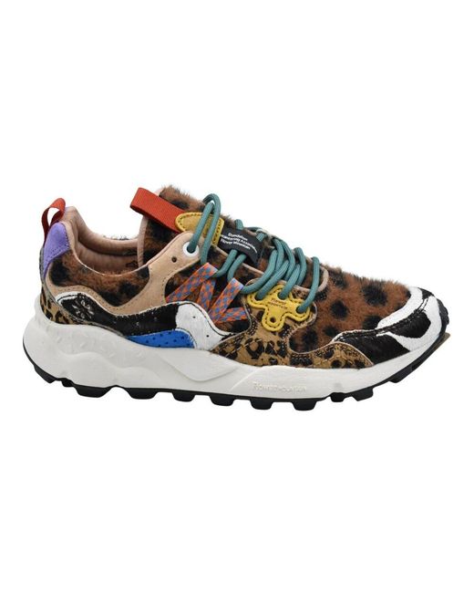 Flower Mountain Gray Sneakers
