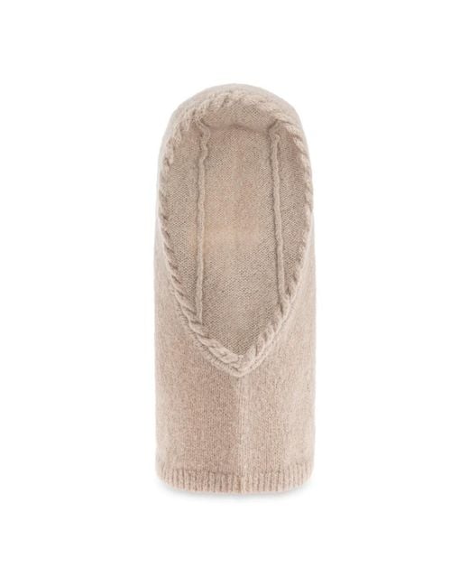 By Malene Birger Balaclava Rema Braid in het Natural