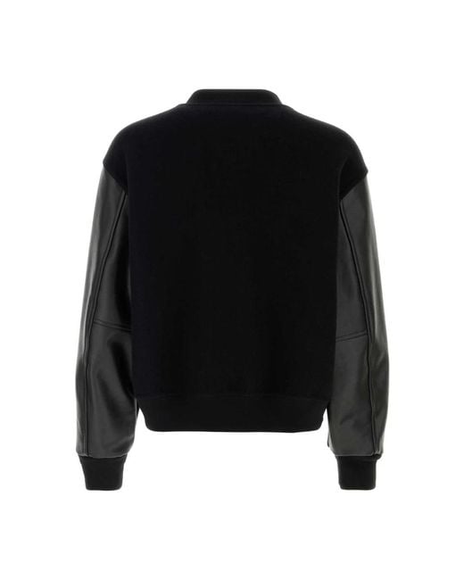 Jil Sander Black Bomber Jackets for men