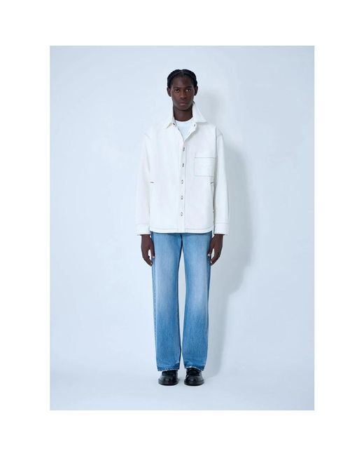 Jacquemus Blue Casual Shirts for men