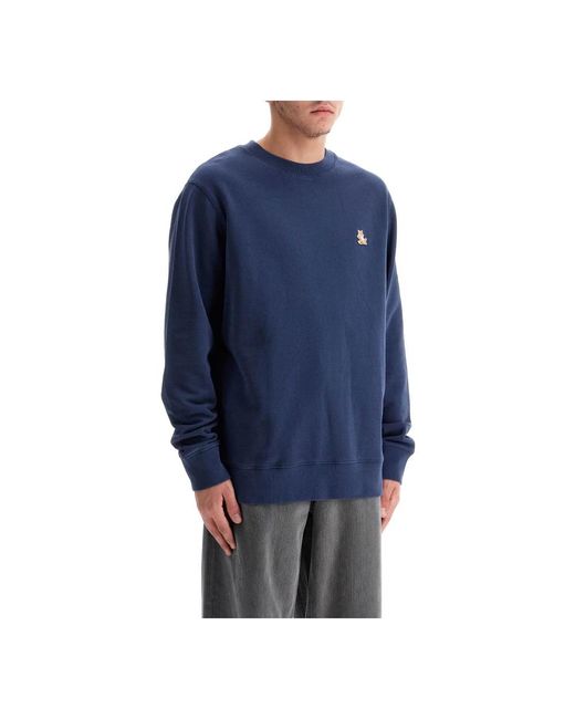 Sweatshirts di Maison Kitsuné in Blue da Uomo