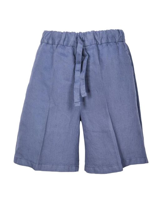 BRIGLIA Blue Short Shorts