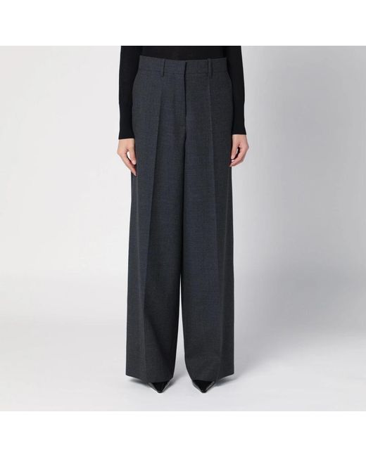 Givenchy Broeken ,Grijs ,Regular Fit Broek in het Black