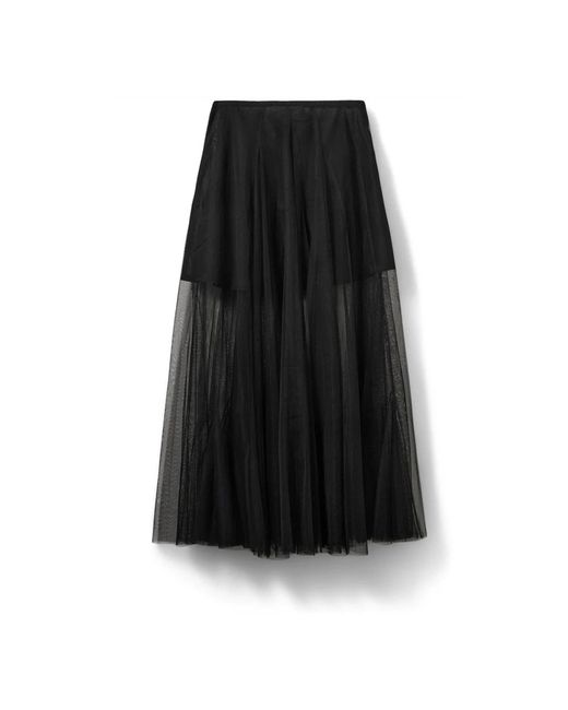 Sofie Schnoor Maxi Rok in het Black