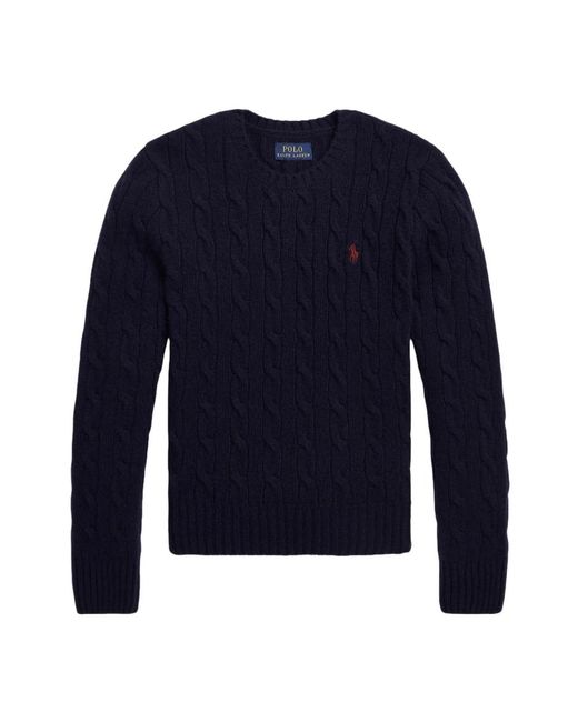 Ralph Lauren Blue Round-Neck Knitwear
