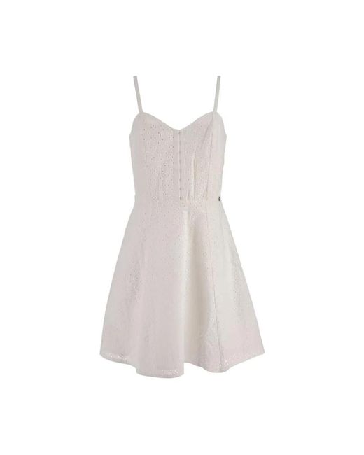 Guess White Short Dresses