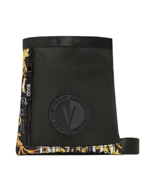 Versace Black Shoulder Bags for men