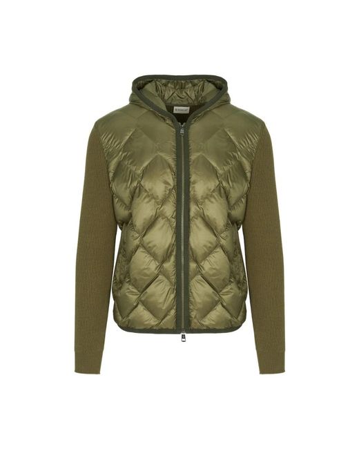 Moncler Green Winter Jackets for men