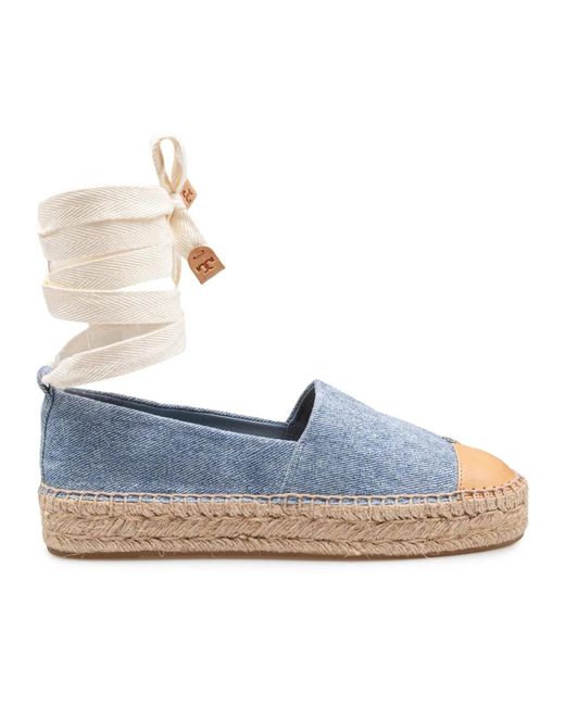 Espadrilles Tory Burch de color Blue