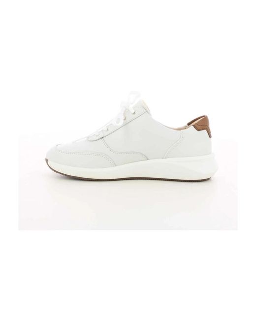 Clarks White Sneakers