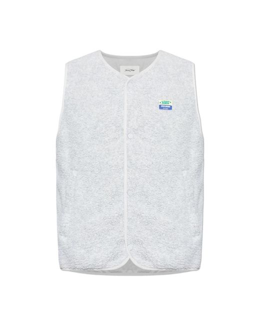 American Vintage White Vests for men
