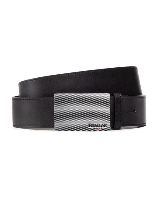 Belts di Blauer in Black da Uomo