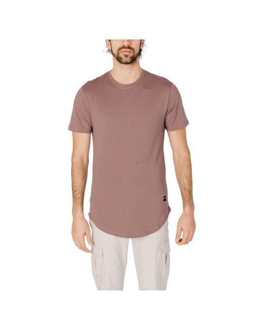 Only & Sons Purple T-Shirts for men