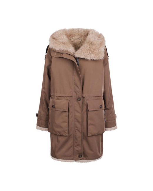 Urbancode Parkas in Brown | Lyst