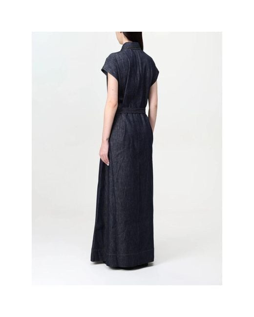 Maxi Dresses di Brunello Cucinelli in Blue