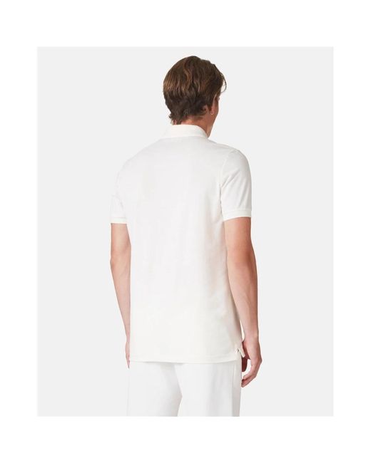 Iceberg Weißes polo-shirt klassischer stil in White für Herren