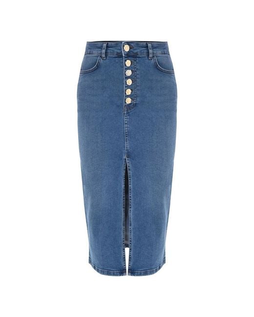 Kocca Denim Skirts in het Blue
