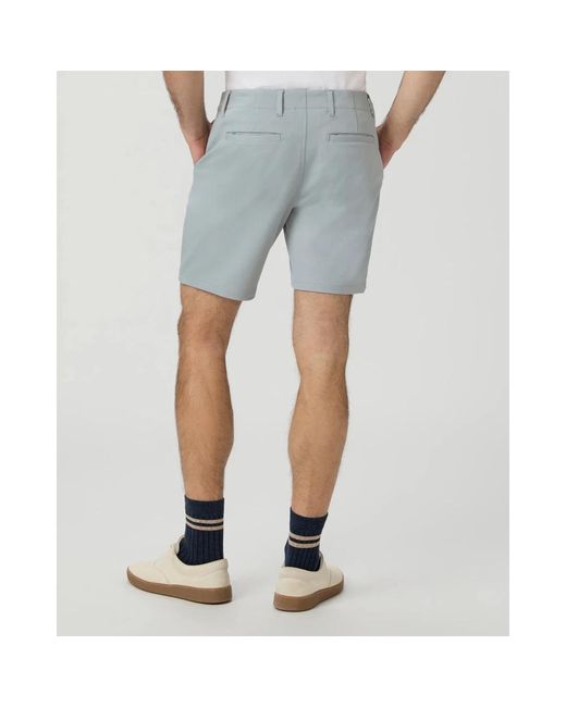 PAIGE Blue Casual Shorts for men