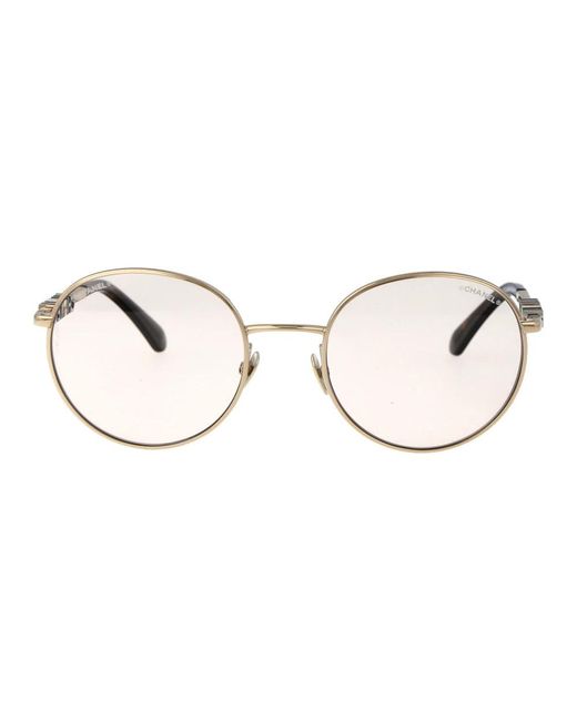 Chanel Metallic Glasses