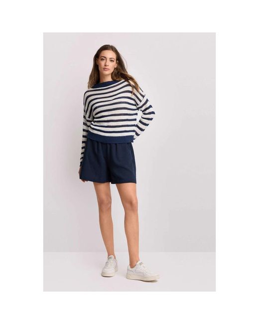 Kocca Blue Gestreifter Pullover