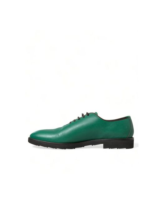 Shoes > flats > laced shoes Dolce & Gabbana pour homme en coloris Green