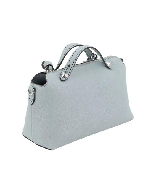 Fendi Gray Handbags