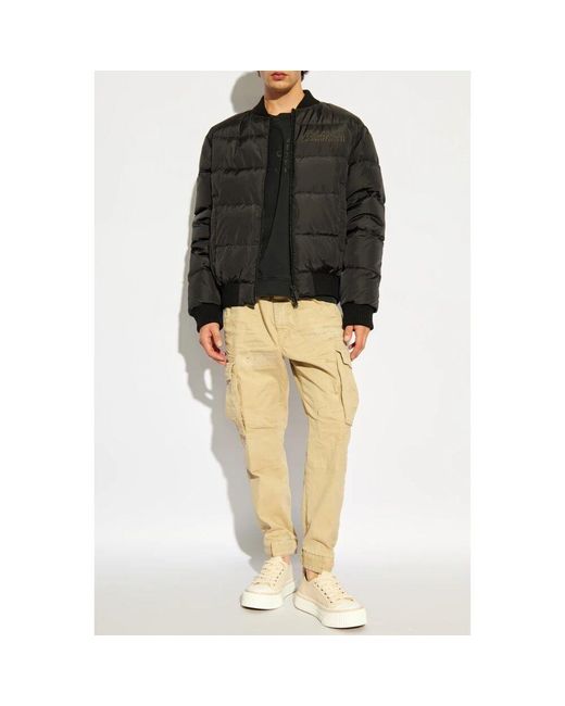 DSquared² Gray Bomber Jackets for men