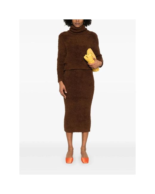 Self-Portrait Brown Turtlenecks