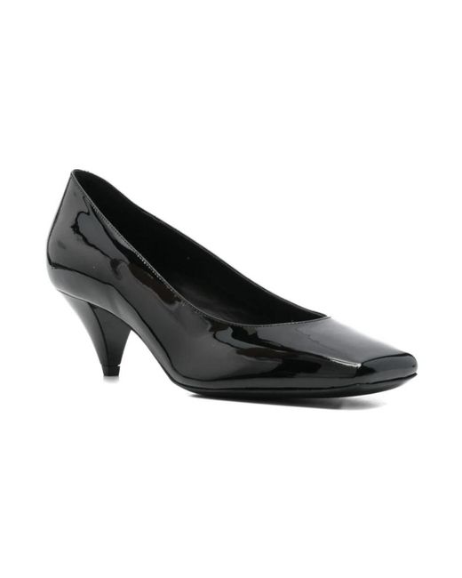 Givenchy Schoenen ,Zwart ,Leer Sliced Square Pumps in het Black
