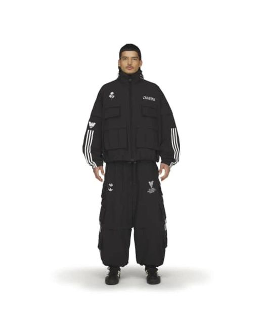 Adidas Wc Cargo Pant in het Black voor heren