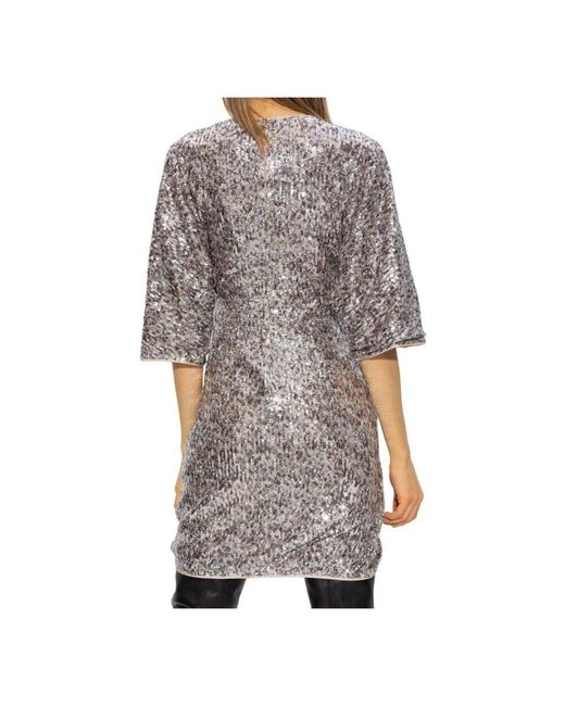 Diane von Furstenberg Gray Party Dresses