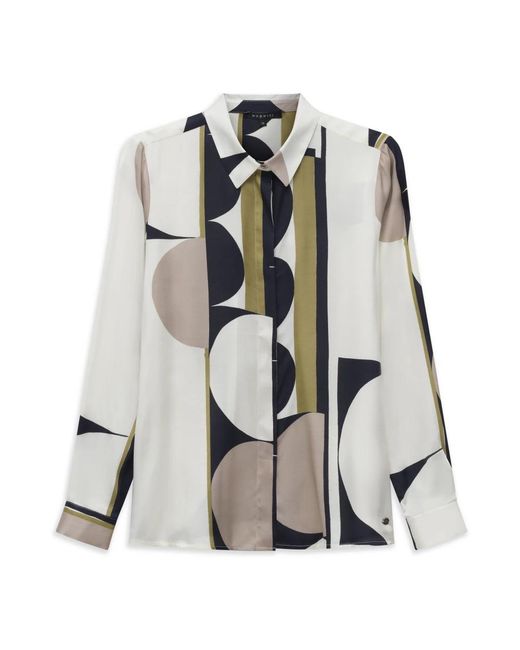 Bugatti W1084 Blouse in het Gray