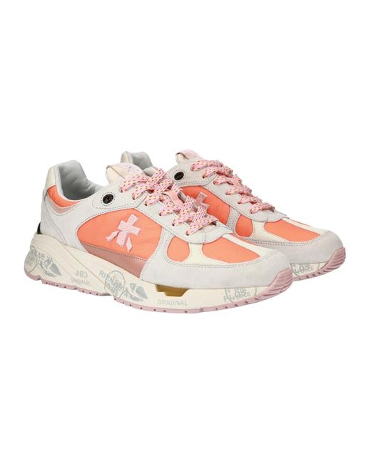 Premiata Pink Graue sneakers