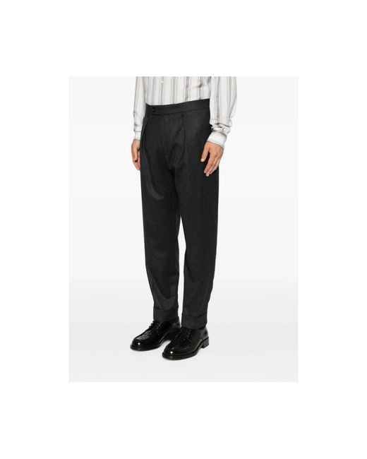 Berwich Gray Suit Trousers for men