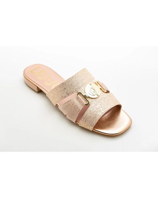 Shoes > flip flops & sliders > sliders Liu Jo en coloris Pink