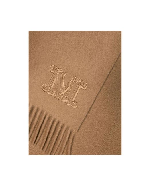 Max Mara Brown Winter Scarves