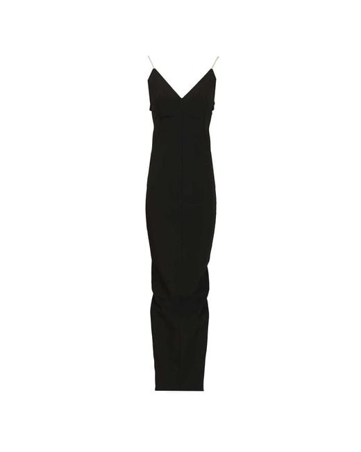 Rick Owens Black Maxi Dresses