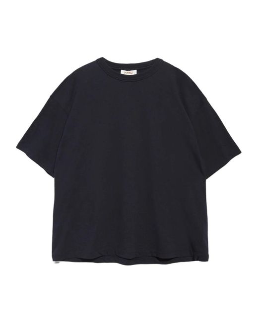 T-shirt oversize con girocollo organico di YMC in Black da Uomo