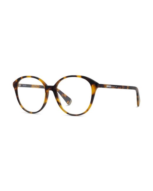 Glasses KENZO de color Metallic