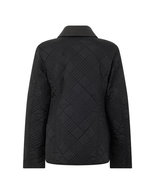 Burberry Gevulde Jas in het Black
