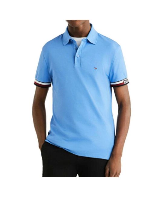 Tommy Hilfiger Stilvolle T-Shirts Und Polos in Blue für Herren