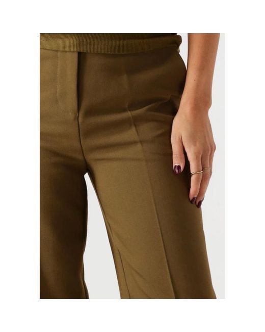 Modström Wide Trousers in het Green