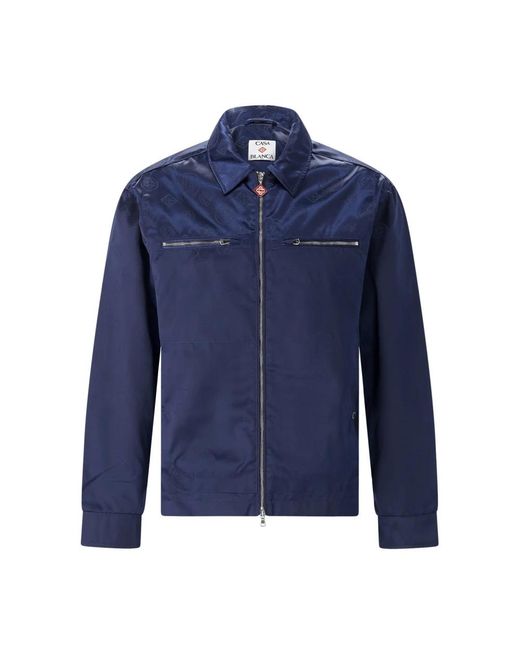 Casablanca Blue Zip-Throughs for men