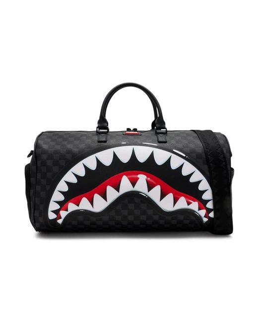 Sprayground Black Weekend Bags for men