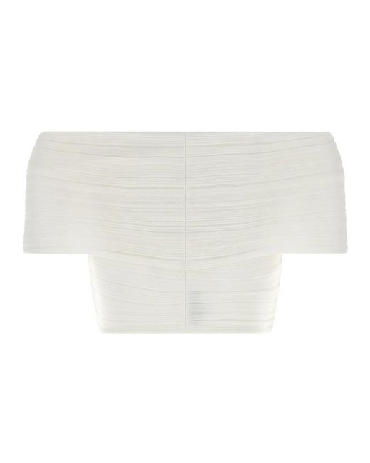 Antonino Valenti White Sleeveless Tops