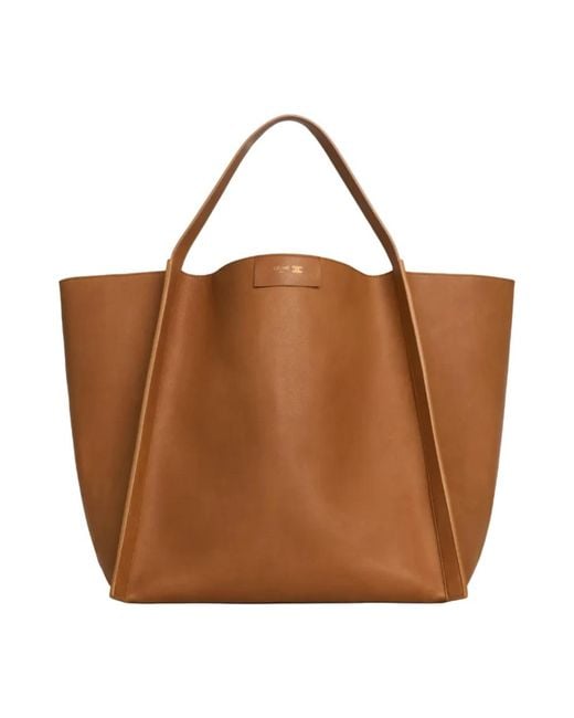 Céline Brown Shopping Bags