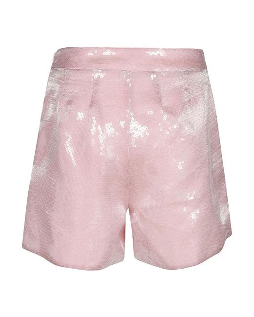FEDERICA TOSI Pink Short Shorts