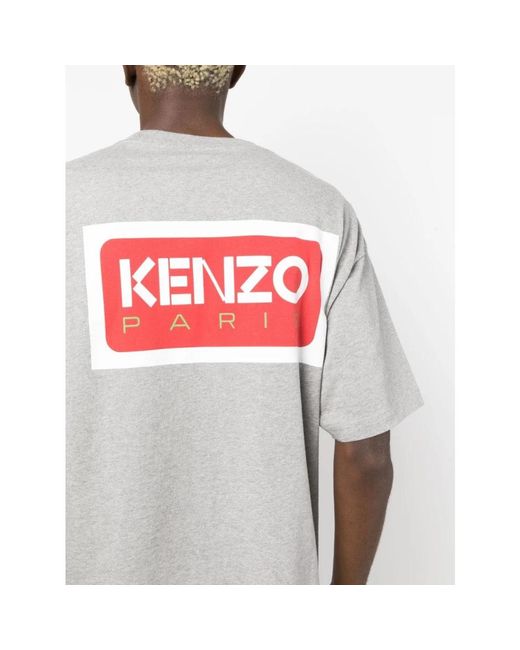KENZO Gray T-Shirts for men
