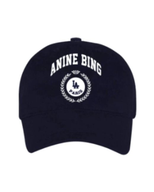 Anine Bing Blue Caps