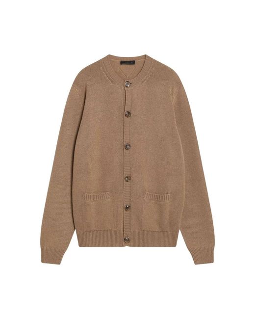 Cashmere Knitwear Prada de hombre de color Brown